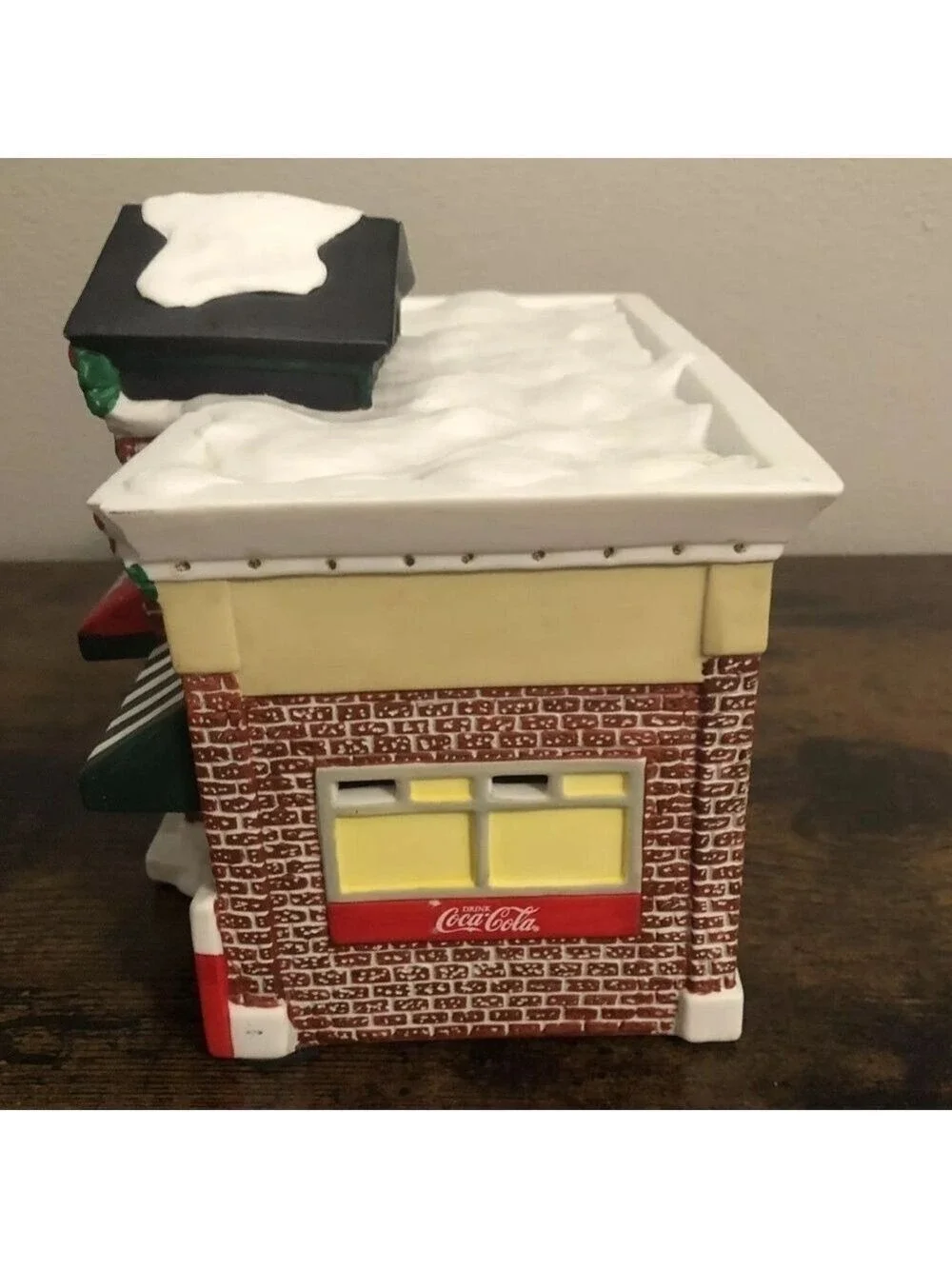 Vintage Coca-Cola Eckerd Pharmacy Town Square Collection Light Up Village House